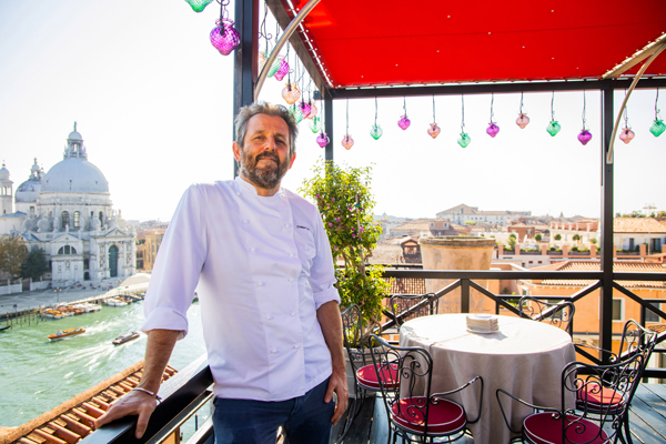 Chef Cristiano Tomei Settimo Cielo Rooftop Restaurant altana