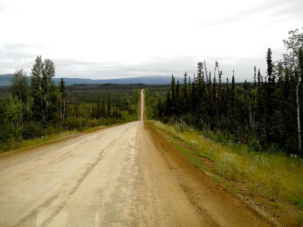 Primi tratti della Dalton Hwy , foto C. Ferraresi