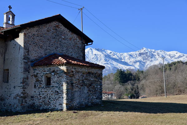 Particolare dell'abside rettangolare