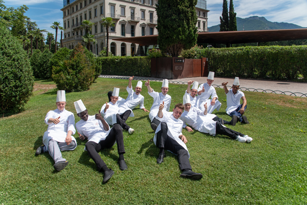 Lido Palace, la brigata di cucina dello Chef David Cattoi