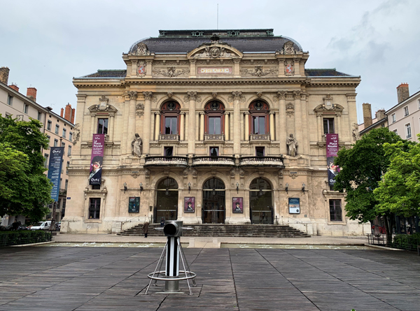 Lyon, l'edificio del teatro