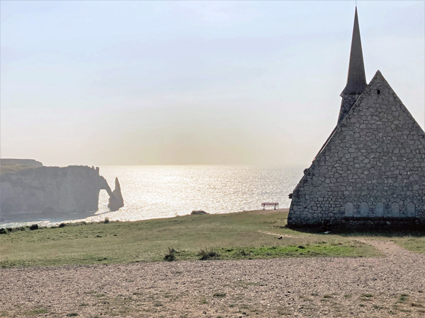  Etretat, la cappella