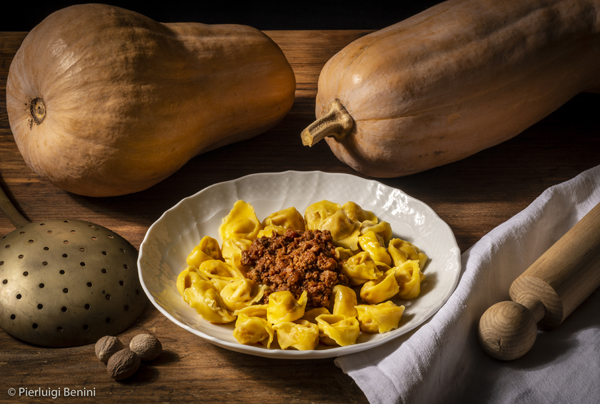 Tortellaccio ripieno di zucca