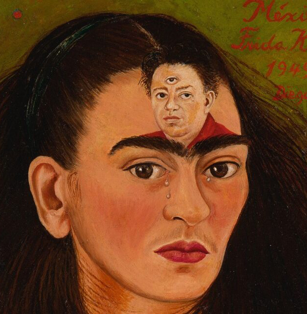 Autoritratto di Frida battuto all'asta di Sothebys 19 Novembre del 2021 e assegnato per 34 milioni di dollari