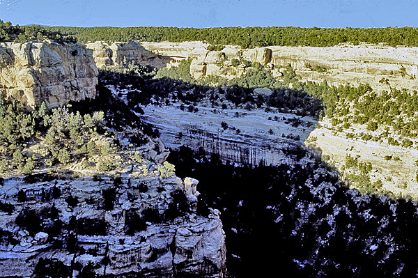 Il canyon di Mesa Verde -Foto G.Rivalta
