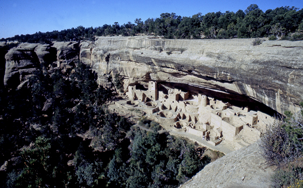 Il villaggio rupestre di Cliff Palace (Mesa Verde) - Foto G. Rivalta