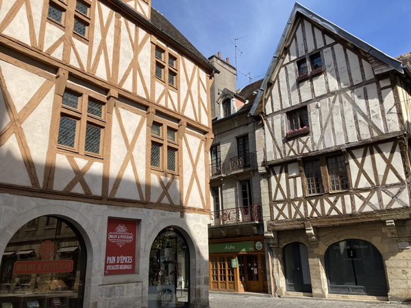 Dijon, case a colombage 