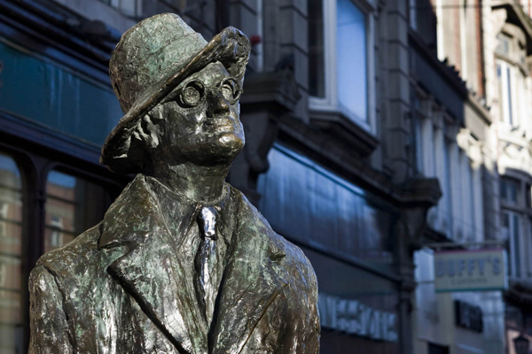 Statua  James Joyce 