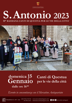 Sant'Antonio 15 gennaio