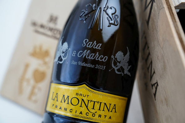  Franciacorta La Montina_Bottiglia personalizzata 1