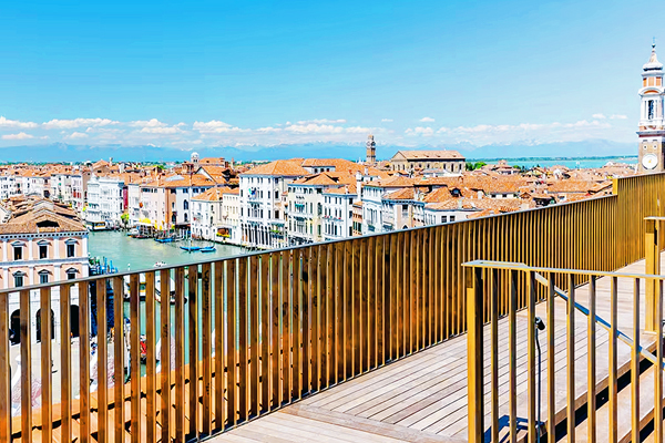 Vista di Venezia dalla Terrazza panoramica