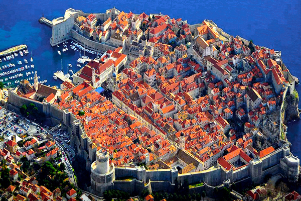 Vista aerea Dubrovnik (EnteTurismo)
