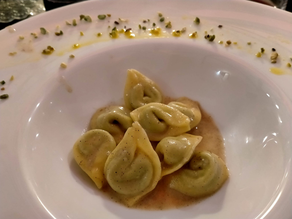 Tortelli di pistacchi dello Stefani