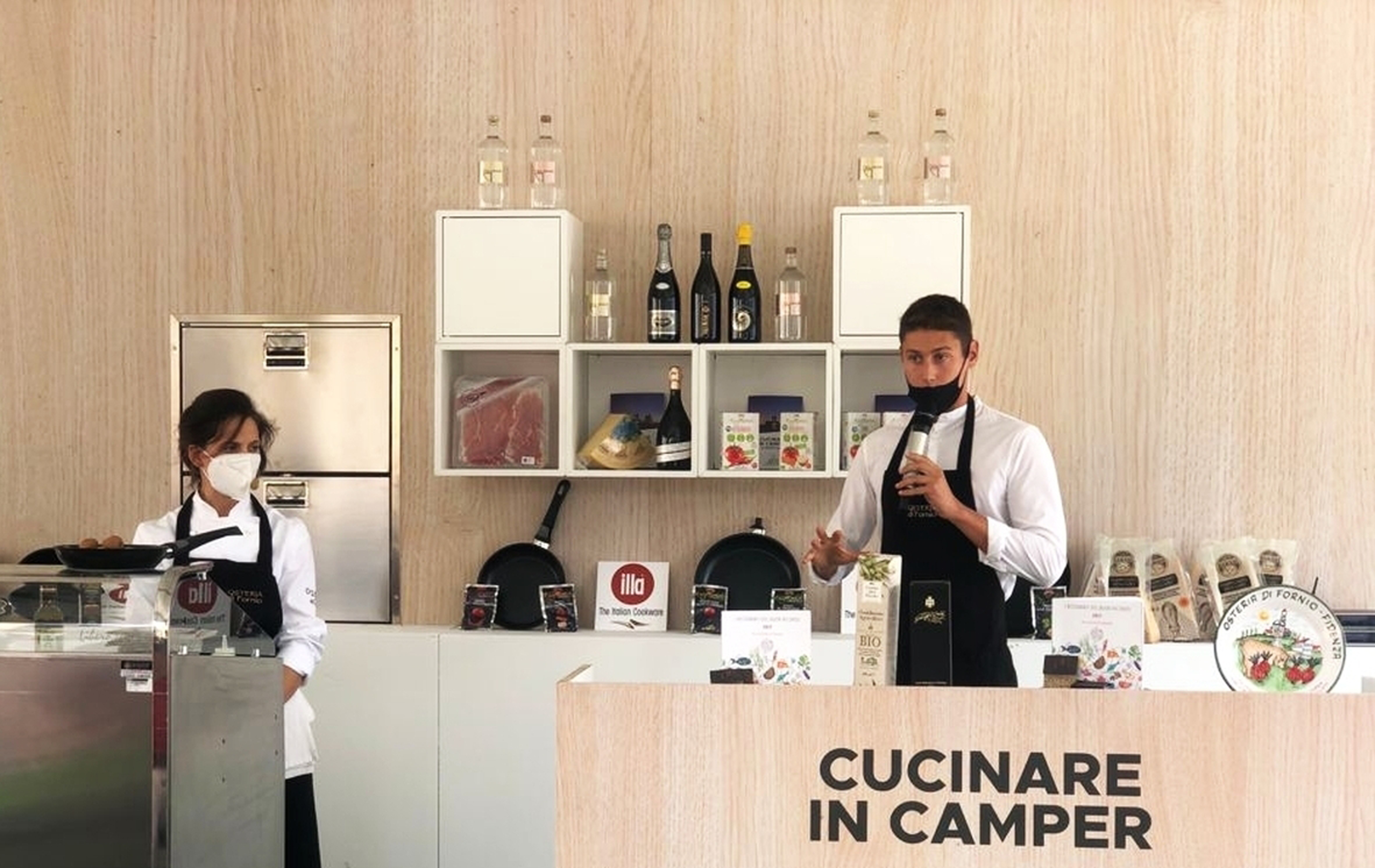 APERTURA Salone del Camper di Parma_Cucinare in camper