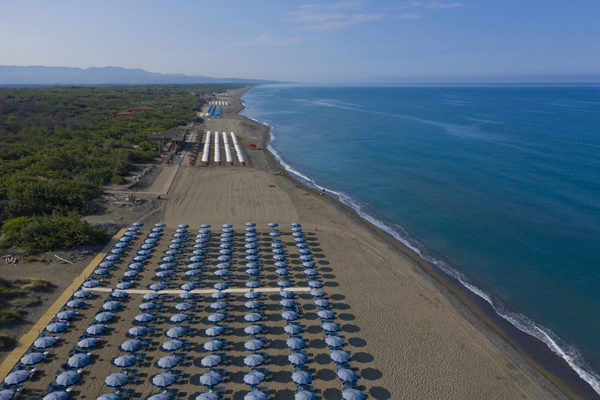 Panoramica spiaggia