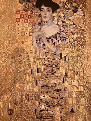  Neue Galerie, il famoso ritratto di Adele Bloch-Bauer, Woman in gold