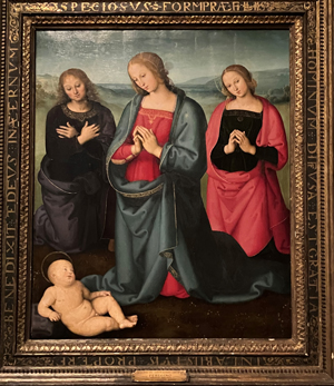 Dipinto del Perugino alla Morgan Library