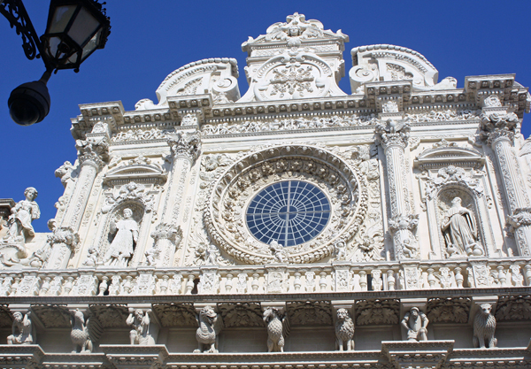 Lecce, Santa Croce, particolare