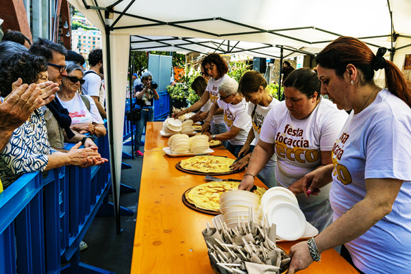 Festa della Focaccia di Recco pronti si parte