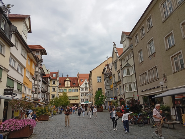 Lindau, la via centrale della cittadina