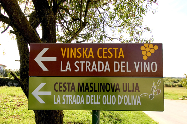 Strada del Vino e Strada dell'Olio © ET Istria