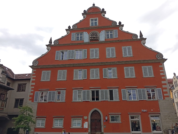 Lindau, palazzi d'epoca nel centro