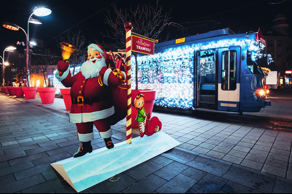 Il Tram di Natale (Fonte - web.gpp-osijek.com)