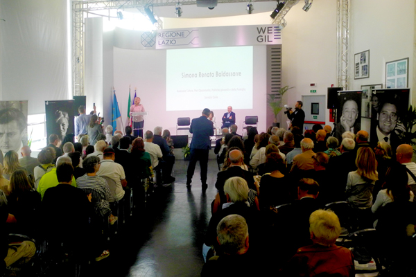 La sala del convegno a WeGil