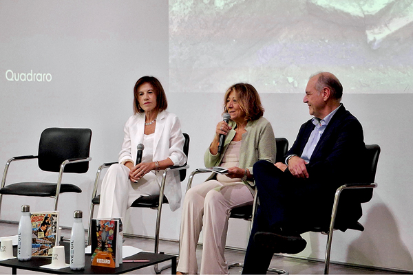 Lorella Di Biase, Laura Delli Colli e Maurizio Riccardi