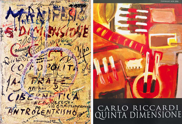 Manifesto di Quinta Dimensione (Archivio Riccardi)