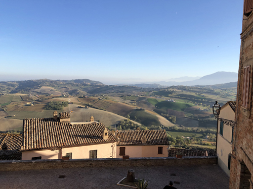 Veduta sui Monti Sibillini
